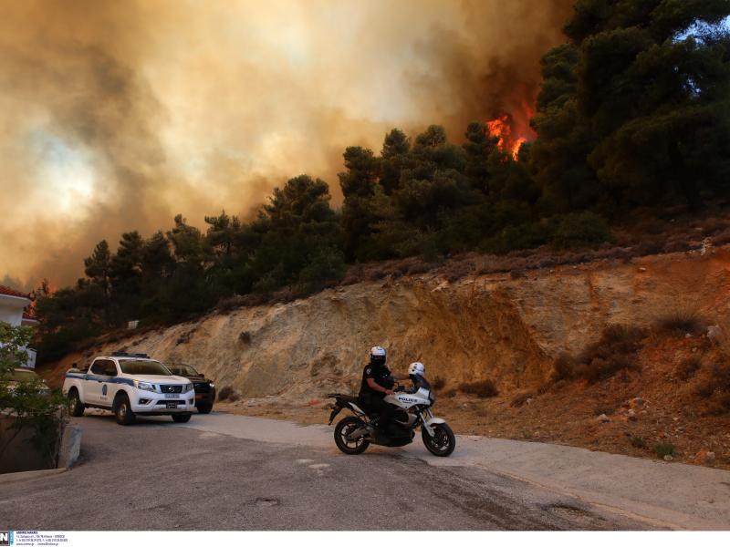 φωτιά Πάρνηθα