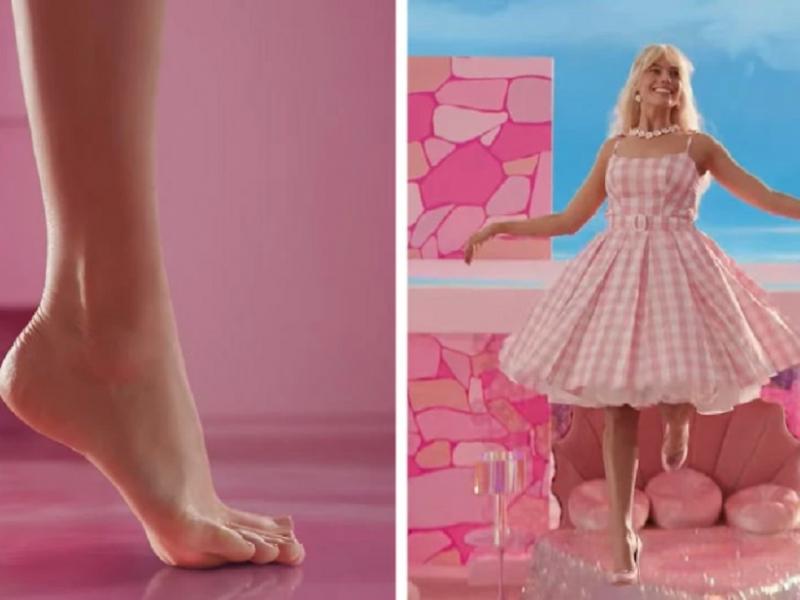 Χαμός με τα πόδια της «Barbie» Μάργκοτ Ρόμπι