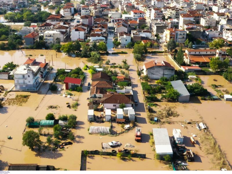 κακοκαιρία Λάρισα