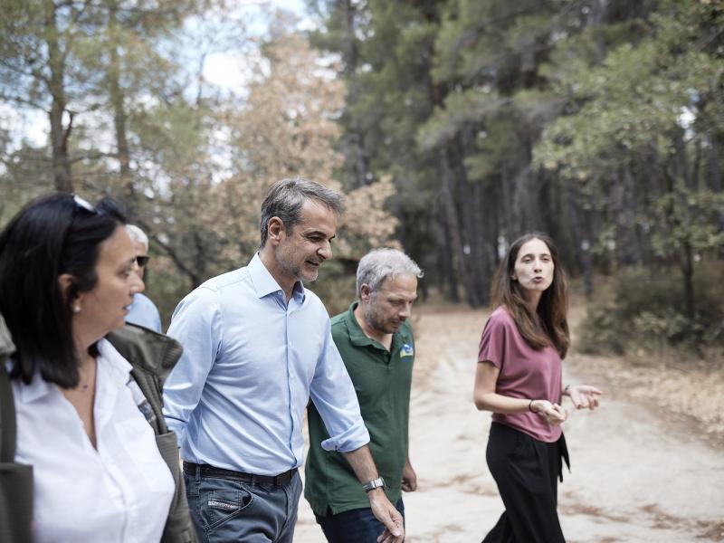 Κυριάκος Μητσοτάκης στον Έβρο