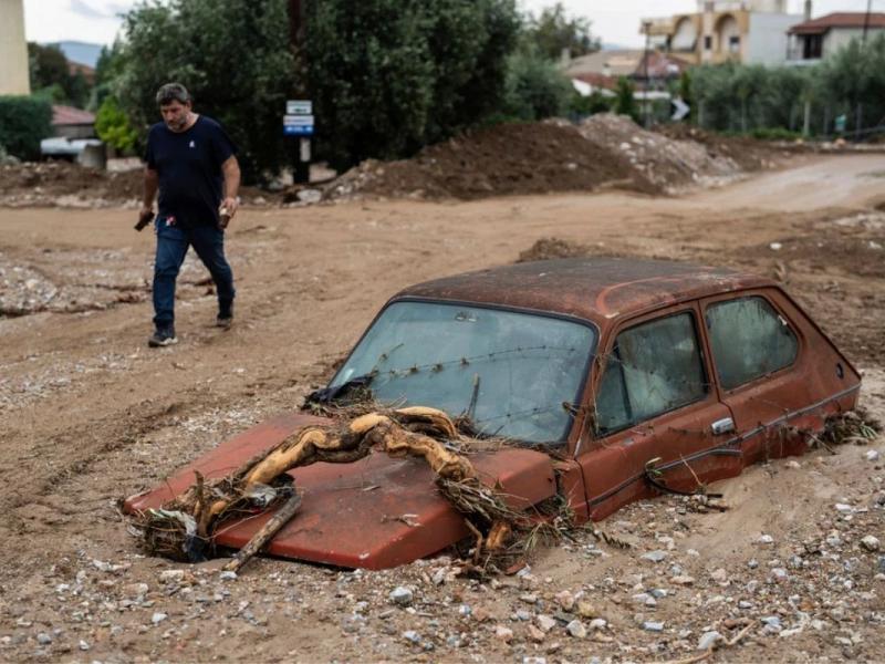 Κακοκαιρία στον Βόλο