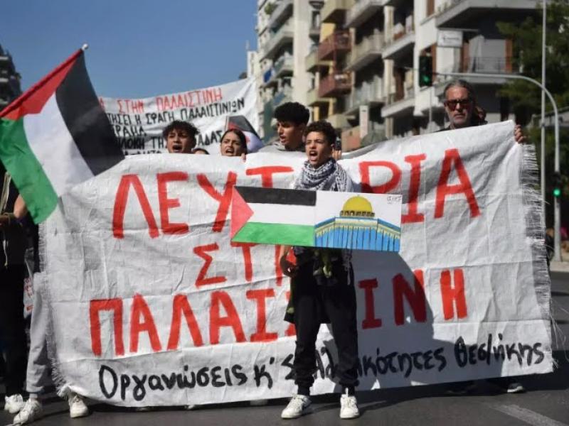 Σήμερα Κυριακή στις 12 το μεσημέρι: Διαδηλώσεις αλληλεγγύης στην Παλαιστίνη σε όλη την Ελλάδα