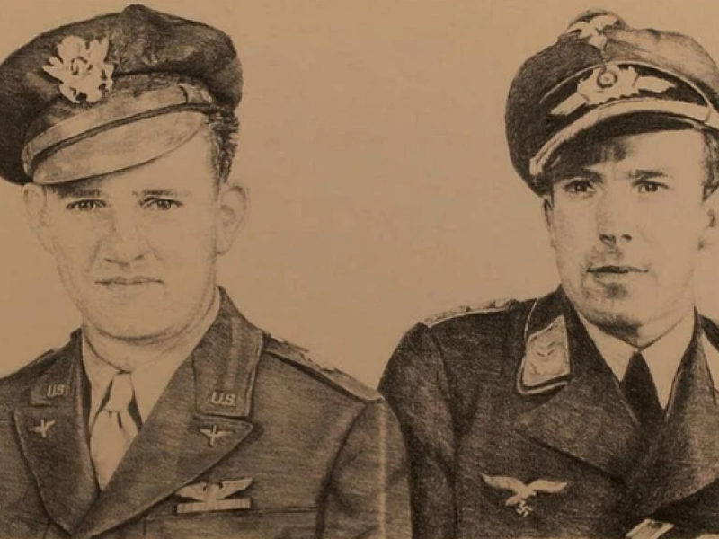 Η απίστευτη ιστορία δύο πιλότων του Β’ Παγκοσμίου Πολέμου: πώς ο Ναζί έσωσε τον Αμερικανό και αντάμωσαν μετά 50 χρόνια -Τι τους επιφύλαξε η μοίρα για το τέλος