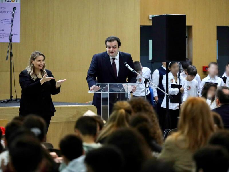 Πιερρακάκης: Θα εφαρμόσουμε κουλτούρα συμπερίληψης και προσβασιμότητας σε όλες τις κρατικές λειτουργίες 