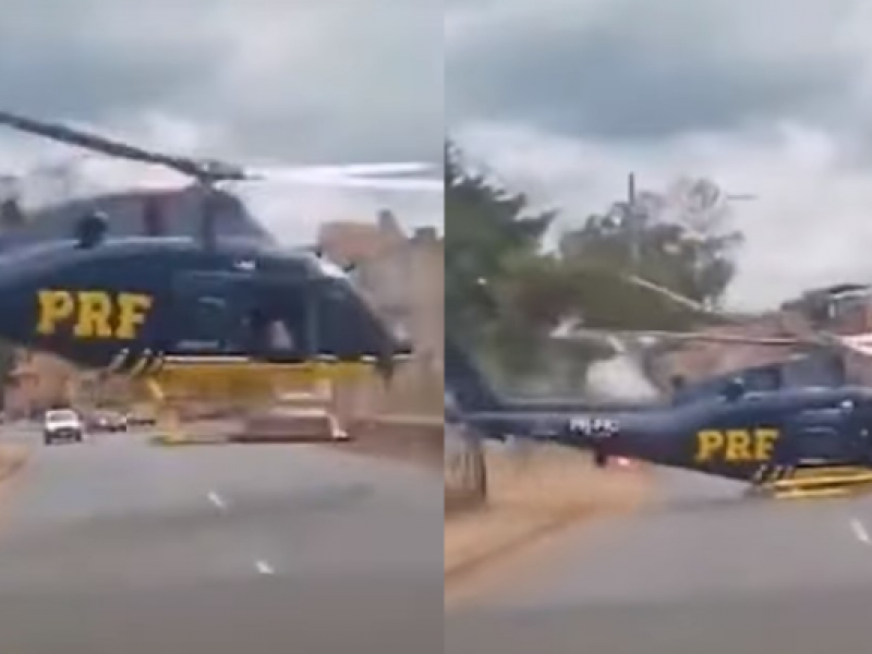 Τρομακτικό - Ελικόπτερο που μετέφερε τραυματία προσγειώθηκε βίαια στη μέση του δρόμου (Vid)
