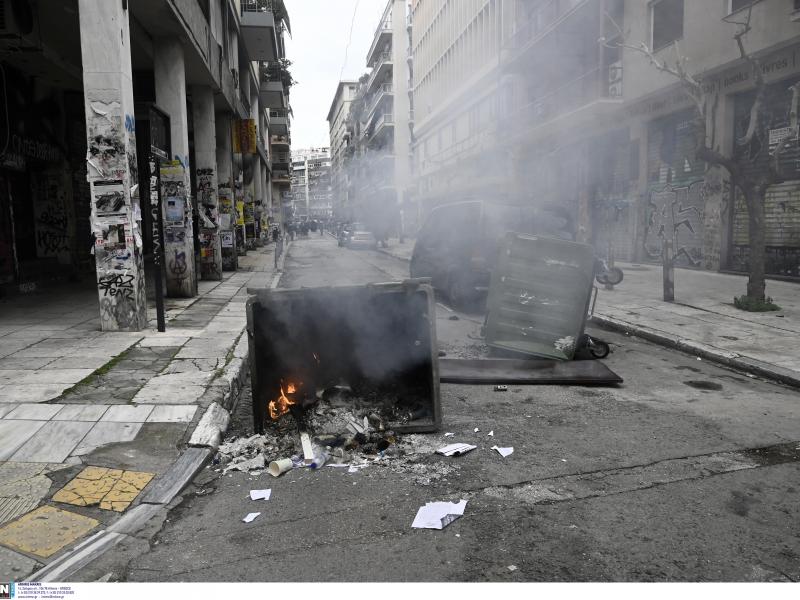 Αθήνα-Τέμπη: 6 συλλήψεις μετά την ένταση στο κέντρο της Αθήνας