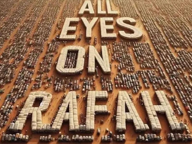 «All Eyes on Rafah»: Viral έγινε εικόνα με εκατομμύρια κοινοποιήσεις για τη Γάζα