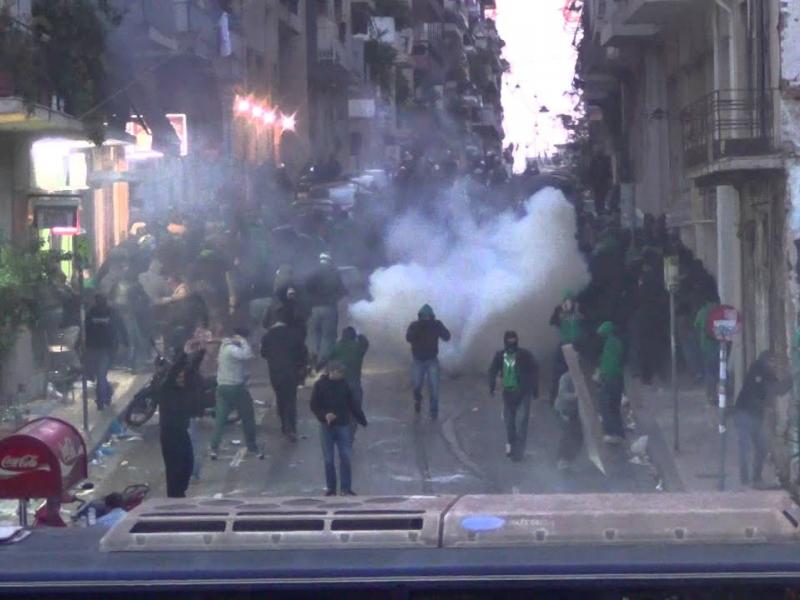 Συμπλοκή με πυροβολισμούς οπαδών έξω από το γήπεδο του Παναθηναϊκού - Τρεις τραυματίες, δεκάδες προσαγωγές