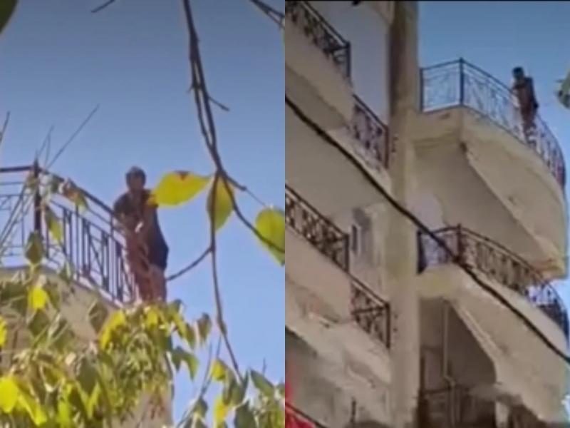 Πτώση ατόμου από μπαλκόνι στη Θεσσαλονίκη