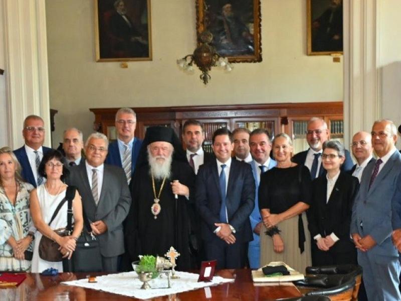 Αγιασμός από τον Αρχιεπίσκοπο Αθηνών και μήνυμα του Πρύτανη Γεράσιμου Σιάσου για την έναρξη της νέας ακαδημαϊκής χρονιάς