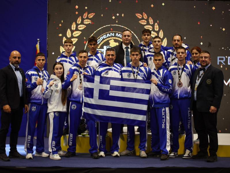 Ευρωπαϊκό Πρωτάθλημα Muaythai 2024: 12 μετάλλια σε μαθητές