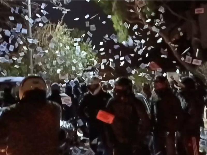 Επίθεση Ρουβίκωνα στο σπίτι του Τασούλα στην Κηφισιά