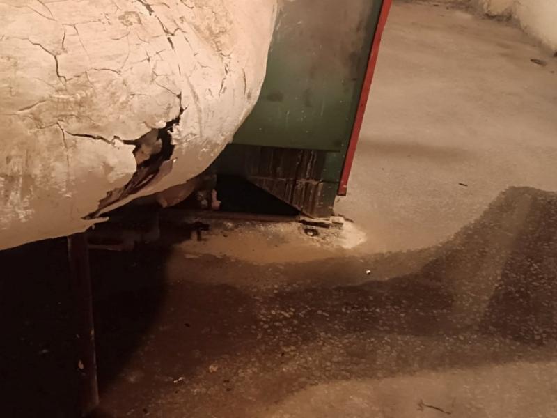 Βλάβη σε λέβητα πετρελαίου