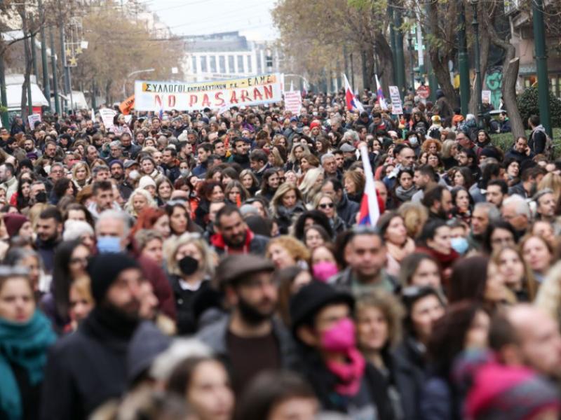 Έκρηξη στην εκπαίδευση: Πανεκπαιδευτικό συλλαλητήριο το Σάββατο στα Προπύλαια και πορεία στο Μέγαρο Μαξίμου