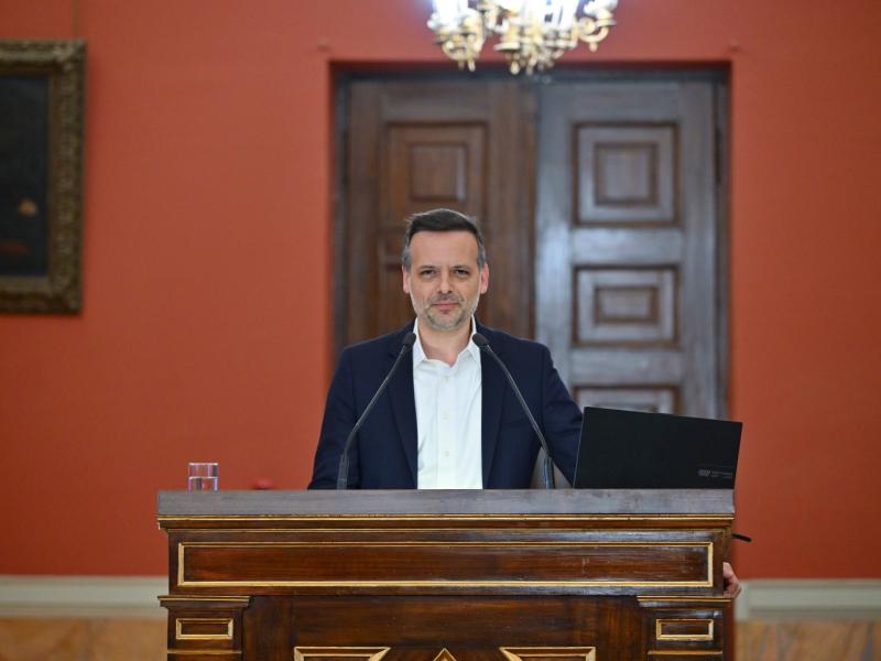 Ομιλία του Χάρη Δούκα στο ΕΚΠΑ με θέμα «Βιωσιμότητα και κοινωνικός μετασχηματισμός στις πόλεις»