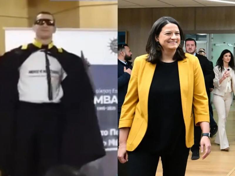 «Άνεργος με μεταπτυχιακό»: Πτυχιούχος στέλνει μήνυμα στην Κεραμέως κατά την ορκωμοσία του (Video)