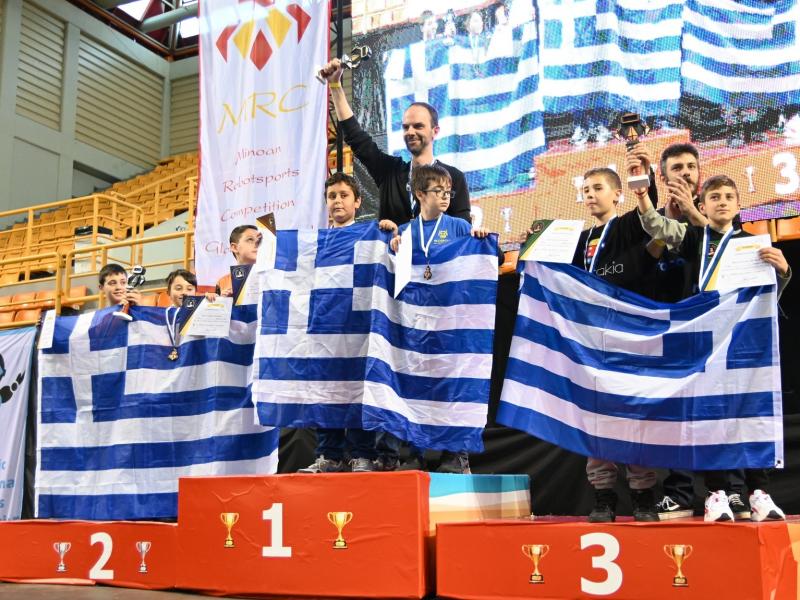 Ολυμπιάδα ρομποτικής 2025: Πρώτοι οι Έλληνες μαθητές από την Κρήτη