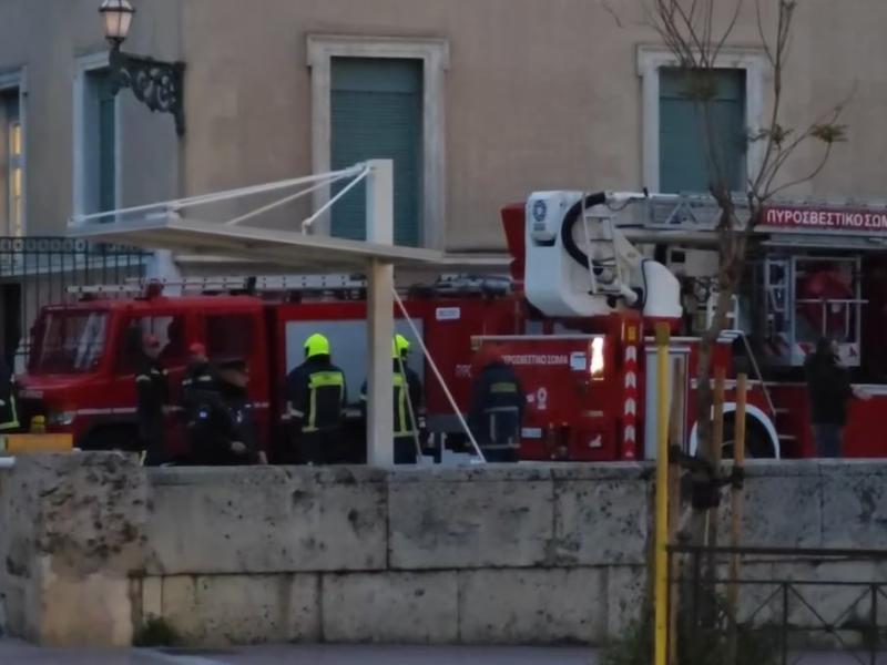 Τηλεφώνημα για βόμβα στη Βουλή