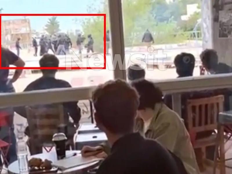 Πολυτεχνειούπολη: Βίντεο – ντοκουμέντο από την επίθεση των κρανοφόρων σε φοιτητές