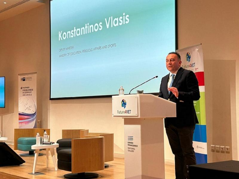 Ενίσχυση της Επαγγελματικής Εκπαίδευσης στο Future4VET - Κ. Βλάσης: «Θα συνεχιστεί αυτή η προσπάθεια»