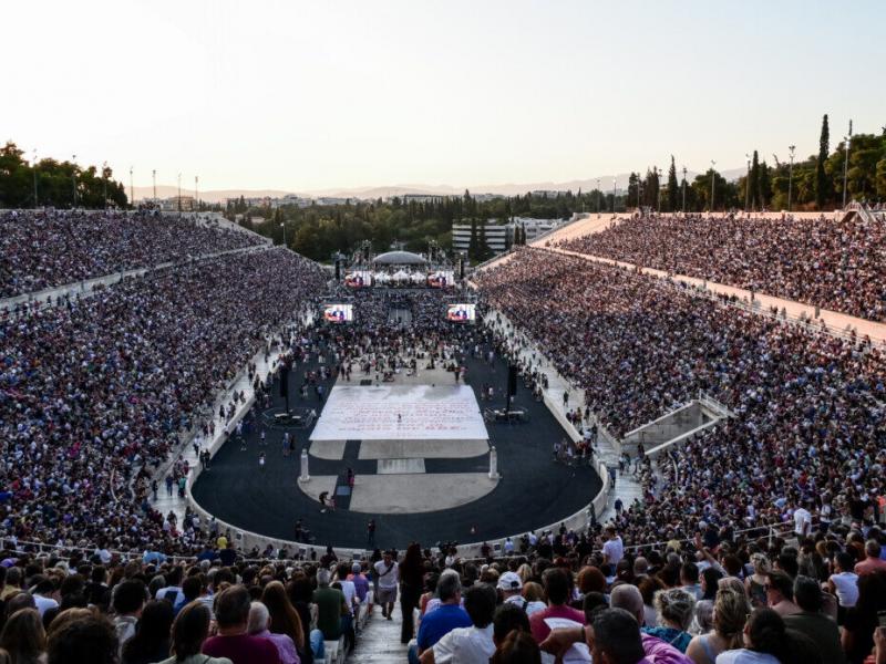 100 χρόνια Μίκης Θεοδωράκης: «Λαοθάλασσα» χτες το Καλλιμάρμαρο σε μία ανεπανάληπτη βραδιά πολιτισμού και πολιτικού συμβολισμού