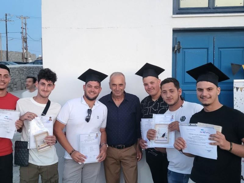ΕΠΑΛ Μυκόνου: Με λαμπρότητα η Τελετή Αποφοίτησης μετά από χρόνια