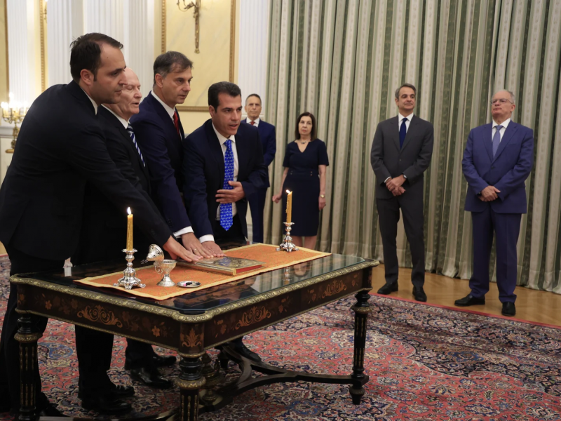 Ορκωμοσία κυβέρνησης 