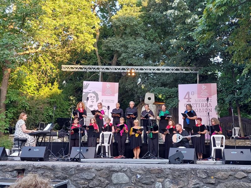 Η χορωδία εκπαιδευτικών Πιερίας στο 4ο Διεθνές Φεστιβάλ Χορωδιών στο Βελβεντό Κοζάνης