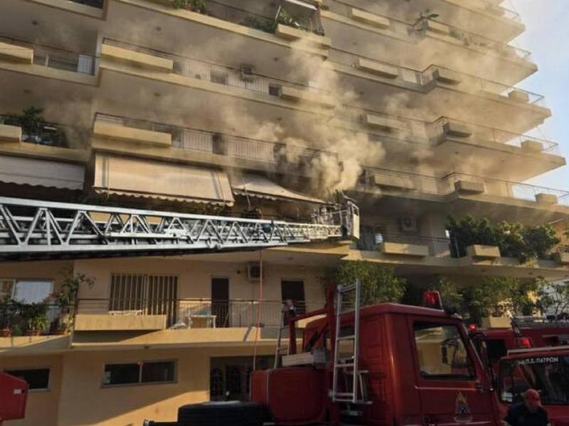 Πάτρα: Νεκρή ηλικιωμένη ΑμεΑ έπειτα από φωτιά σε διαμέρισμα πολυκατοικίας