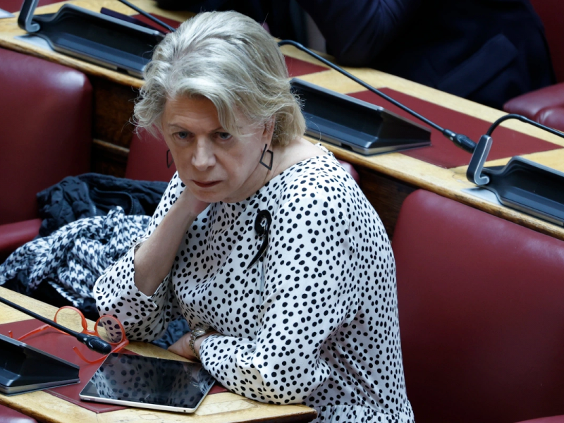 Η Έλενα Ακρίτα στη Βουλή