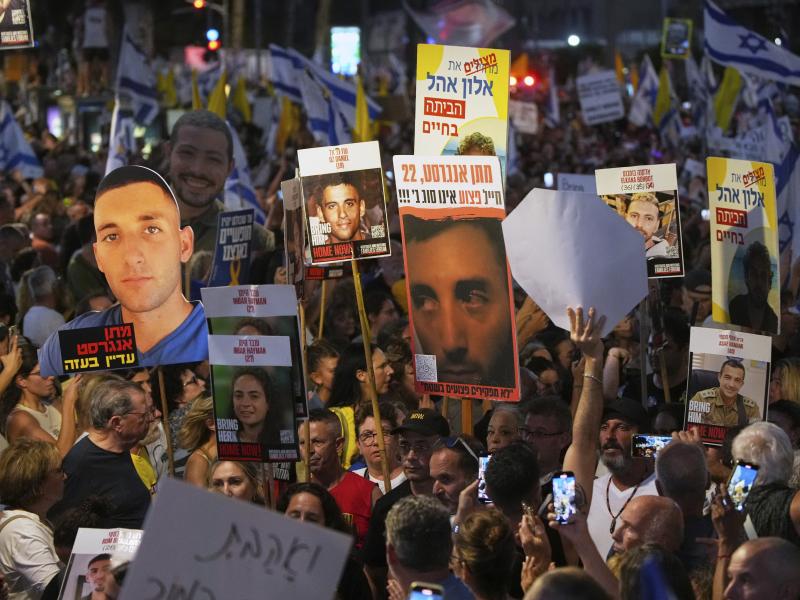 Τελ Αβίβ: Τεράστια διαδήλωση για τον τερματισμό του πολέμου στη Γάζα και την απελευθέρωση των ομήρων