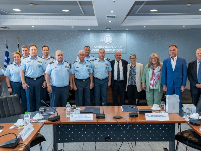 Μνημόνιο Συνεργασίας μεταξύ Ελληνικής Αστυνομίας και Πανεπιστημίου Πειραιώς