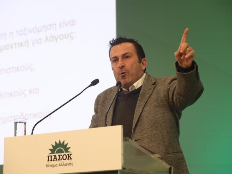 Ο βουλευτής του ΠΑΣΟΚ, Στέφανος Παραστατίδης