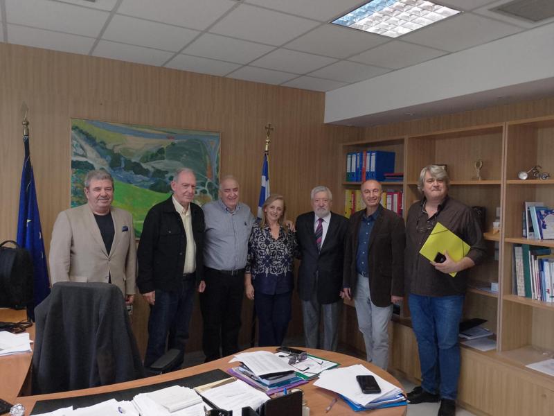 Συνάντηση της Π.Ε.ΕΚ.Π.Ε με τον Γενικό Γραμματέα Πρωτοβάθμιας - Δευτεροβάθμιας Εκπαίδευσης και Ειδικής Αγωγής κ. Ιωάννη Παπαδομαρκάκη