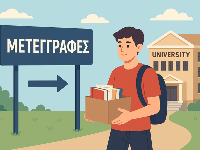 μετεγγραφες
