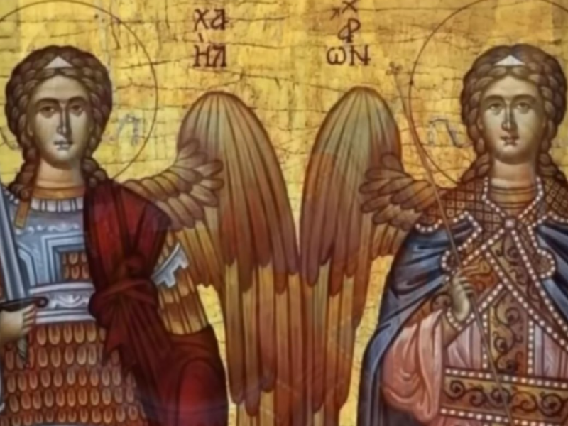 οι Αρχάγγελοι Μιχαήλ και Γαβριήλ