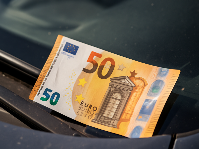 50 ευρώ στο αυτοκίνητο