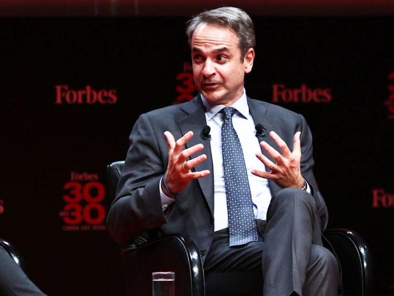 Κυριάκος Μητσοτάκης στην ομιλία του στο Forbes