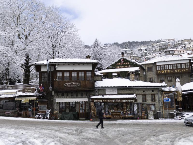 Χιόνια στο Μέτσοβο