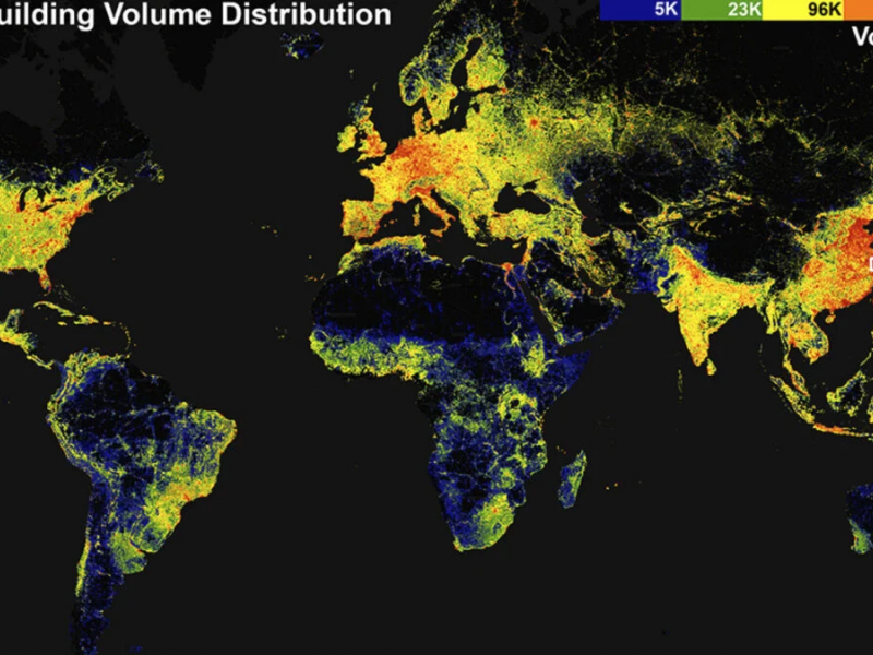 Χάρτης Globalbuildingatlas