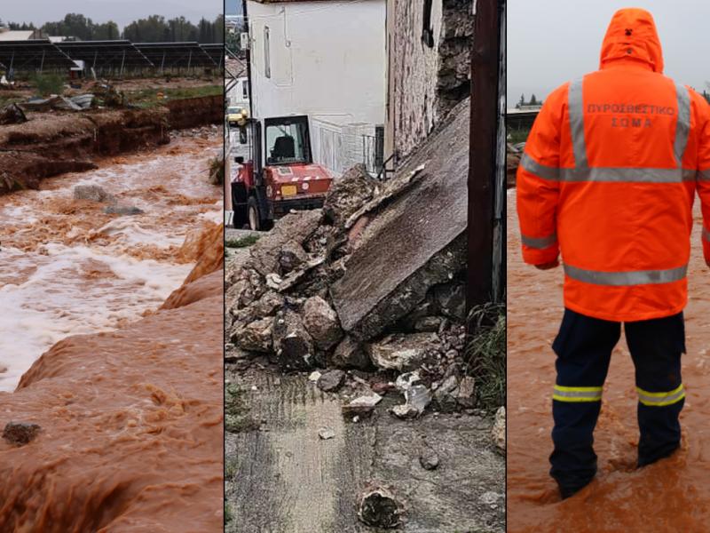 Καταστροφές από την κακοκαιρία Byron