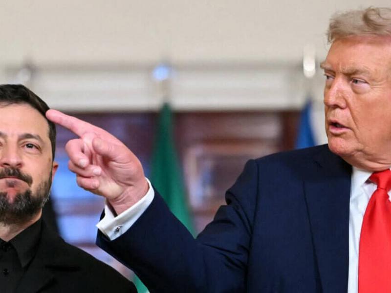 Ο Βολοντιμίρ Ζελένσκι και ο Ντόναλντ Τραμπ 