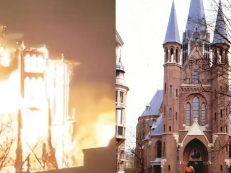 Πυρκαγιά σε εκκλησία στο Άμστερνταμ