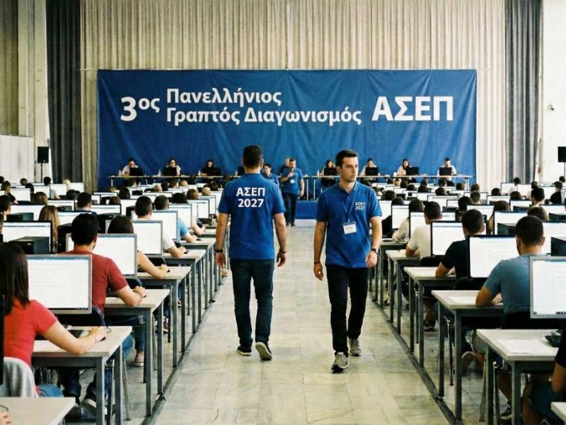 Ανακοινώθηκε επίσημα ο 3ος Πανελλήνιος Διαγωνισμός ΑΣΕΠ με νέα ύλη