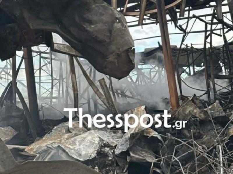 Έκρηξη στο εργοστάσιο της Βιολάντα