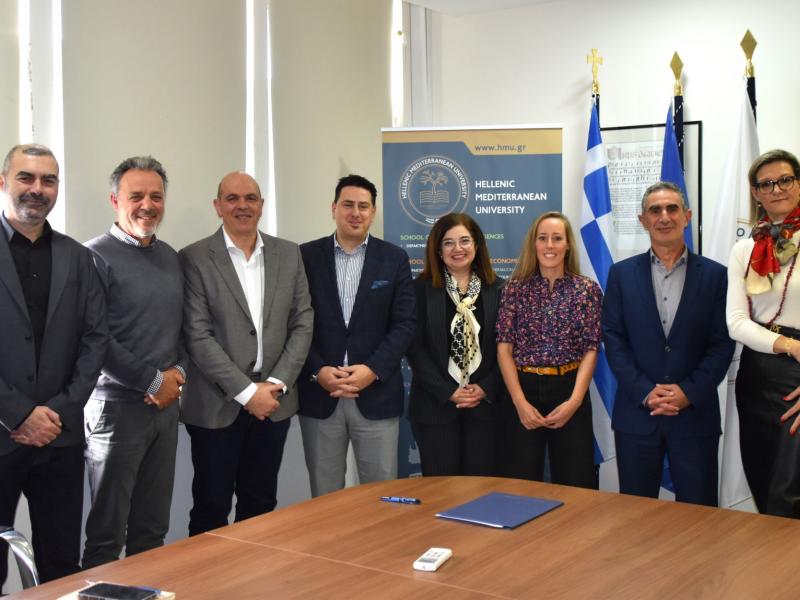 Μνημόνιο Συνεργασίας υπέγραψε το Ελληνικό Μεσογειακό Πανεπιστήμιο με τη Sunweb Group και την Cretan Holidays
