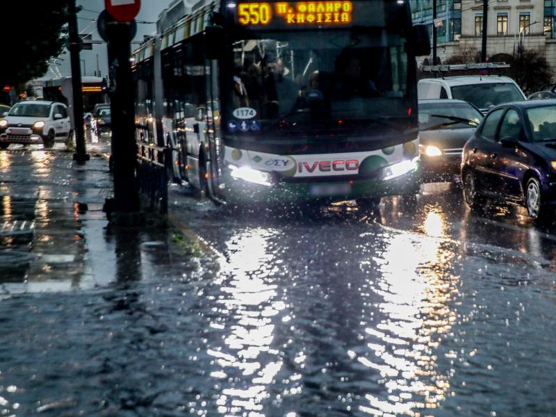 ΟΑΣΑ: Αλλαγές στα δρομολόγια λεωφορείων λόγω κακοκαιρίας