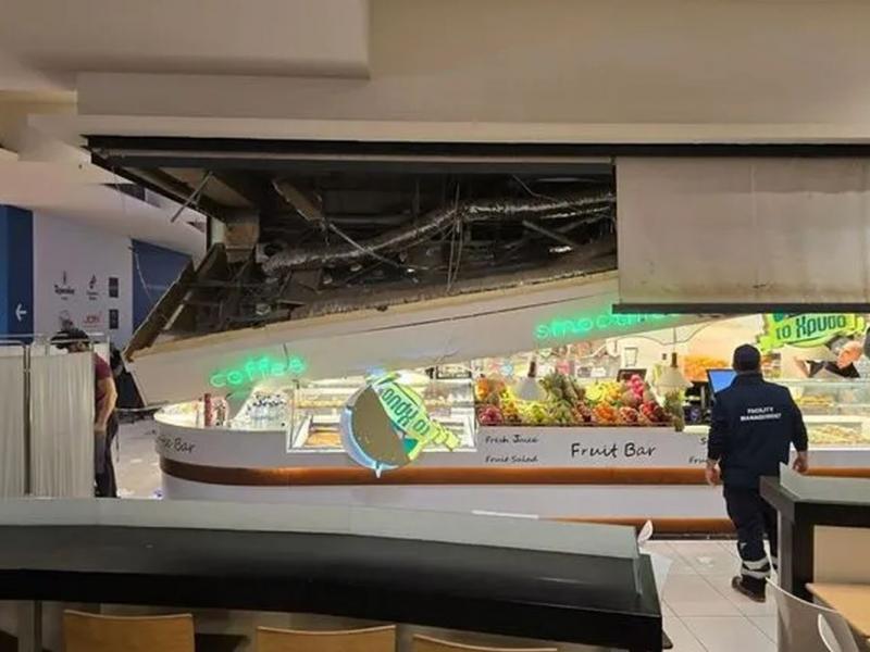 Θεσσαλονίκη: Έπεσε οροφή καταστήματος σε εμπορικό! – Στο νοσοκομείο μια γυναίκα (Βίντεο)