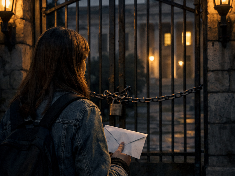 Το μόνο που κόστισε ήταν το courier: Μια «αιώνια» φοιτήτρια απαντά στη διαγραφή της