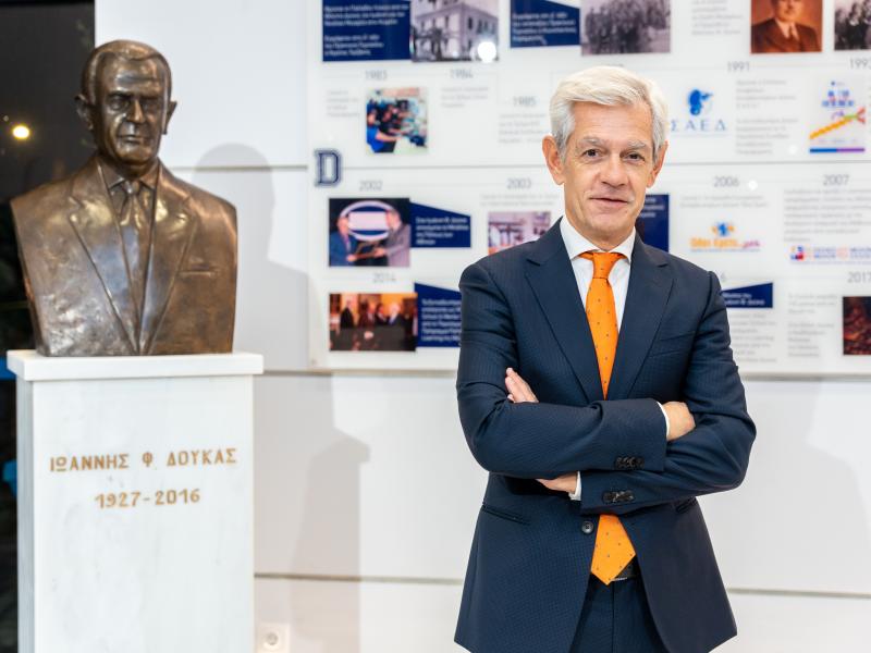 Ο πρόεδρος και διευθύνων σύμβουλος των Εκπαιδευτηρίων Δούκα, Κωνσταντίνος Δούκας, στο alfavita.gr.